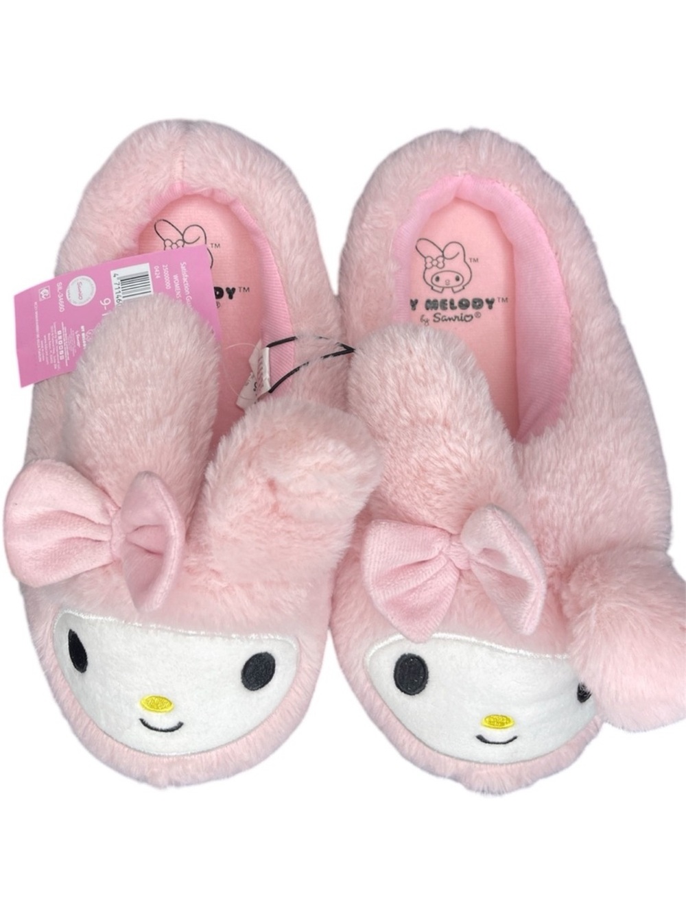 Sanrio Pink My Melody Plush Kids Slippers
Adorable Sanrio My Melody slippers - Picture 3 of 6